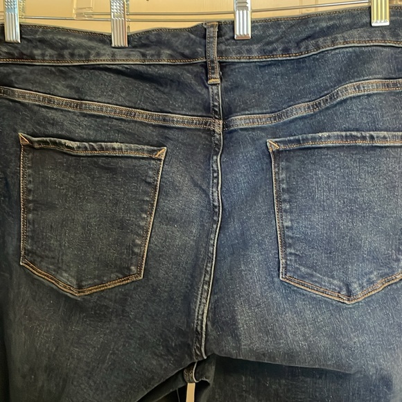 Ana- High- rise Curvy Straight Jean. Size 20W. Light distressing. EUC. - Picture 4 of 6